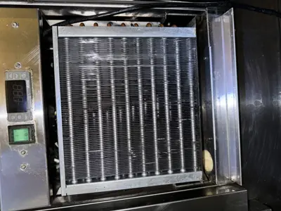 Clean AC evaporator coil after professional maintenance service completed by Repair ASAP NYC