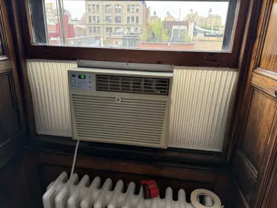 Old AC unit removed and new unit installed same day