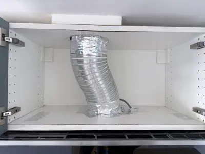 Microwave installation — over-the-range or countertop mounting