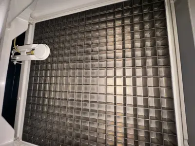 Clean appliance evaporator coil grid after professional maintenance service completed by Repair ASAP LLC