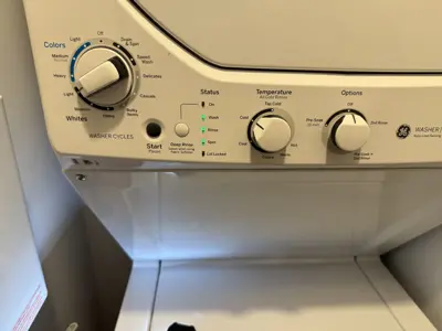 Washing machine installation and hookup