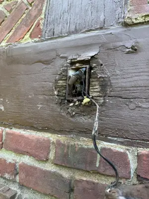 Light fixture installation in a NYC home