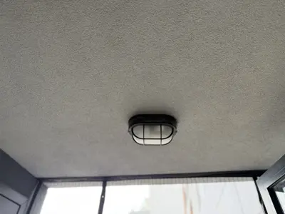 Light fixture installation in a NYC home