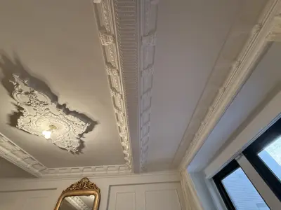 Light fixture installation in a NYC home