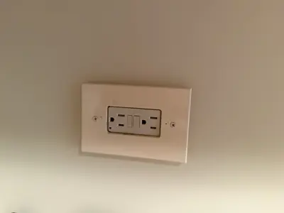 Electrical outlet installation and wiring