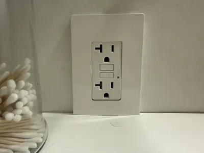 Electrical outlet installation and wiring