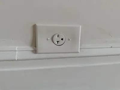 Electrical outlet installation and wiring