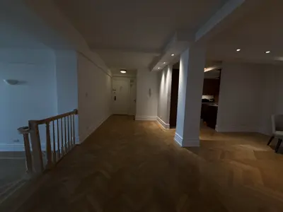 Laminate flooring installation in a NYC home