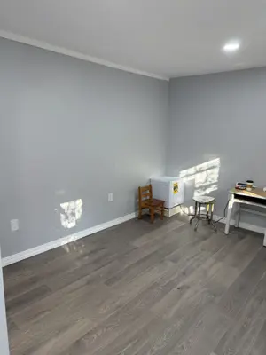 Laminate flooring installation in a NYC home