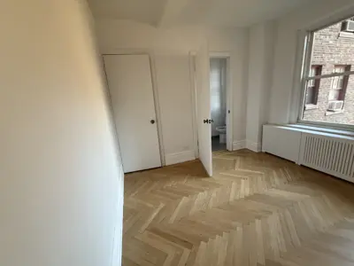 Laminate flooring installation in a NYC home