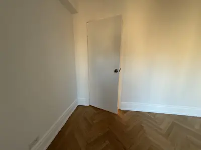 Laminate flooring installation in a NYC home