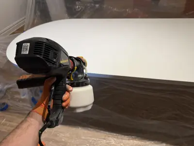 Desk and table assembly completed in a NYC home