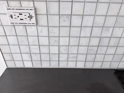 Desk and table assembly completed in a NYC home