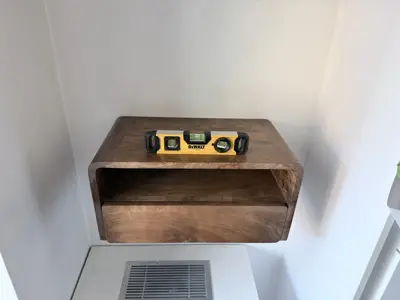 Dresser assembly and installation in a NYC apartment