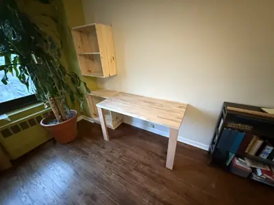Dresser assembly and installation in a NYC apartment