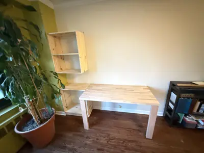 Dresser assembly and installation in a NYC apartment