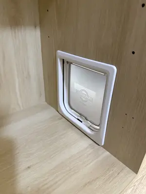 Wardrobe and closet system assembly in a NYC apartment