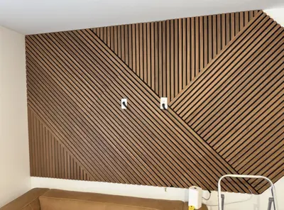 Decorative accent wall panel installation