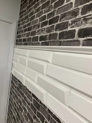 Decorative accent wall panel installation