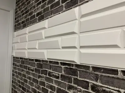 Decorative accent wall panel installation