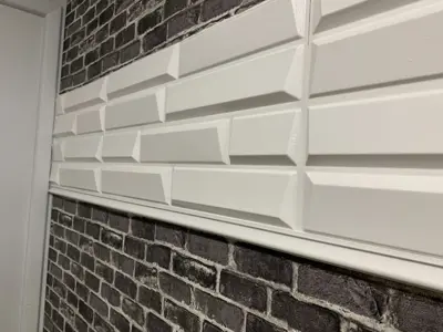 Decorative accent wall panel installation