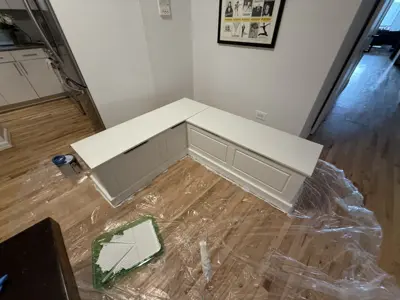 Cabinet and furniture painting — professional refinishing