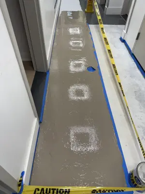 Professional interior painting — walls and trim freshly painted