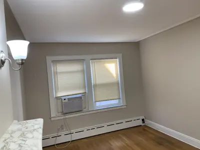 Professional interior painting — walls and trim freshly painted