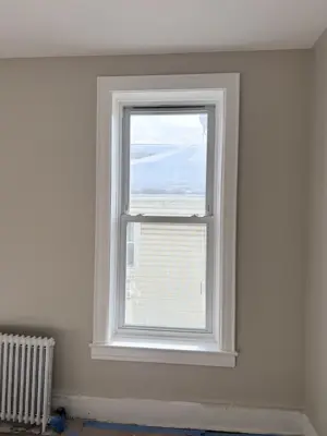 Professional interior painting — walls and trim freshly painted