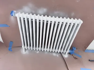 Professional interior painting — walls and trim freshly painted