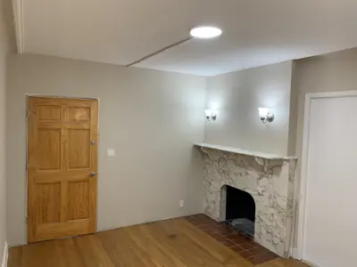 Professional interior painting — walls and trim freshly painted