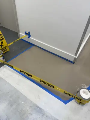 Professional interior painting — walls and trim freshly painted