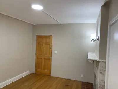 Professional interior painting — walls and trim freshly painted