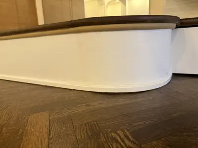 Professional interior painting — walls and trim freshly painted