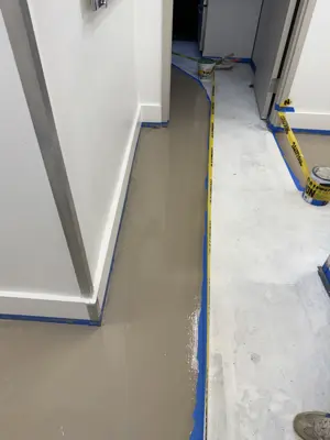 Professional interior painting — walls and trim freshly painted