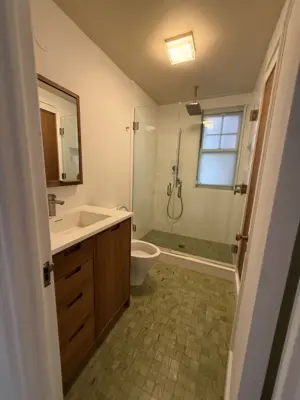 Bathroom fixture installation and setup