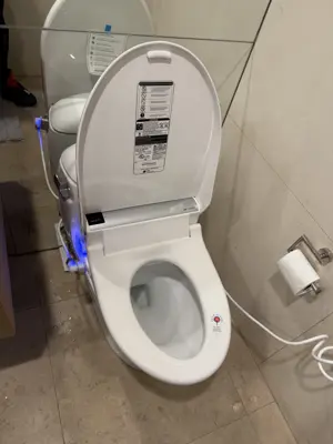 Bathroom fixture installation and setup