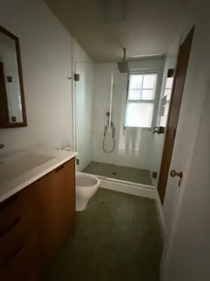 New faucet installation and plumbing connection