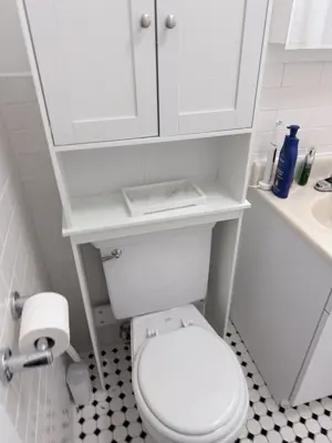 Toilet installation and plumbing connection