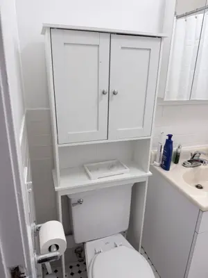 Toilet installation and plumbing connection